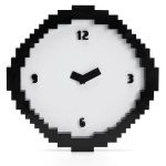 Horloge Pixels