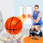 Jeu de basket pour toilettes