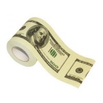 Papier toilette dollar