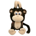 Peluche singe rigolo