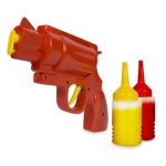 Pistolet à ketchup et moutarde