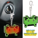 Porte-clés Space Invaders lumineux